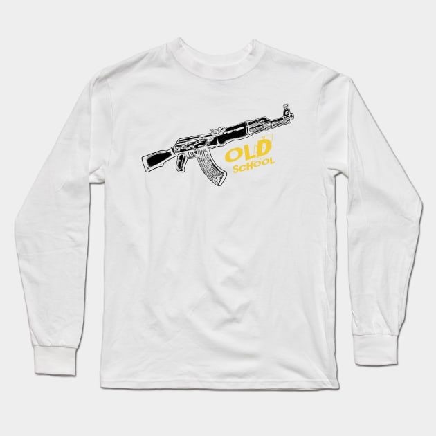 TACTICOOL AK47 OLD SCHOOL Long Sleeve T-Shirt by Cataraga